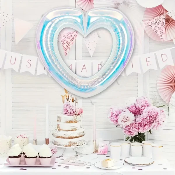 Aufblasbares Herz Eventdeko