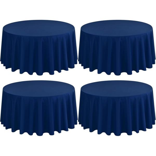 Tischdecke_dunkelblau Tischdecken Hochzeit Eventdeko.de